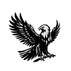 Dynamic Soaring Eagle Vector Artwork