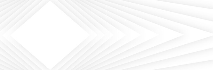 Obraz premium A clean and elegant white abstract background with a layered, fan-like texture. The repeating geometric shapes and subtle shadows create a modern and sophisticated feel, not ai