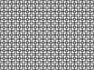 square circle and lines seamless geometric pattern vector design illustration art