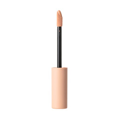 Obraz premium Liquid concealer applicator wand with beige cosmetic tube
