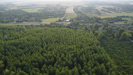 panoramic view of the valley