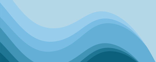 blurred blue background, gradient fresh design background, blue abstract wallpaper modern art gradient blue. Vector illustration