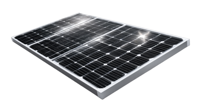 Solar panel, clean, modern