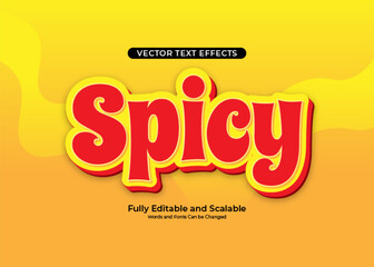 Spicy text effect