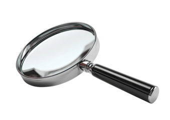 Magnifying glass, 3D model