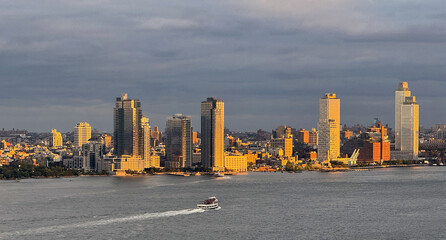 NYC East River view of Brooklyn