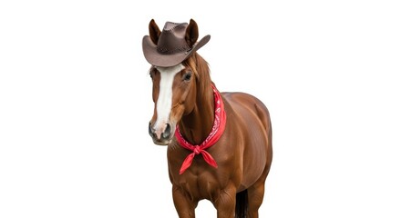horse dressed as a cowboy, costume, western clothing