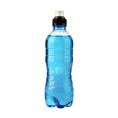 Water bottle sports, isolated white and transparent background