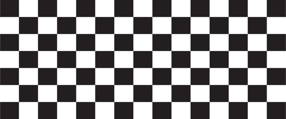 Classic Black and White Checkerboard Pattern – Chess and Design Background.