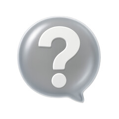 Question mark icon conveys inquiry communication and support helping solve problems and provide assistance, PNG Transparent