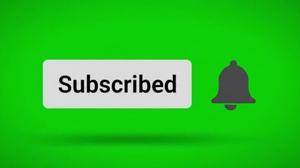 YouTube Subscribe Button Animation
