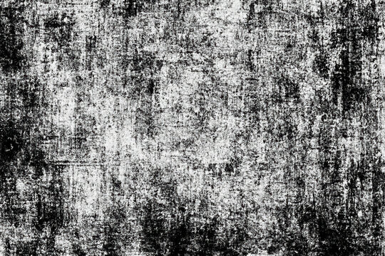 Abstract grunge distress texture background with vintage noise and rough pattern creates an artistic monochrome effect