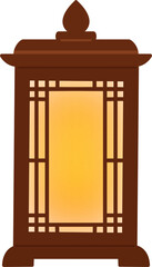 동양의 전통적인 좌등 조명 인테리어 장식