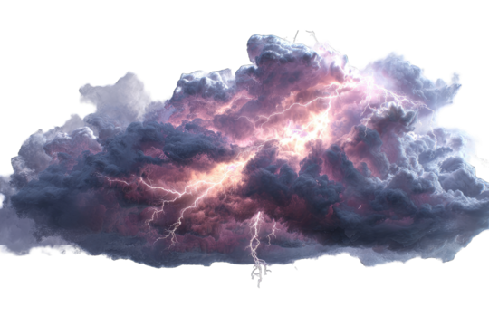 Dramatic storm cloud with lightning (1)