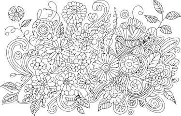 Back to School Coloring Pages Vector