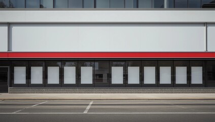 Blank office mock up