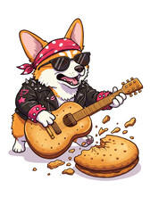 Funny Cartoon Dogs Collection | Vector-Style PNGs on White Background