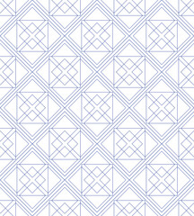 vector two-color seamless geometric pattern