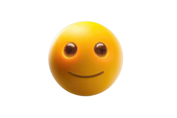 Smiling yellow emoticon (1)