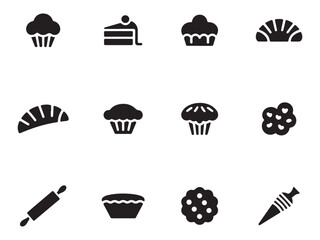 Sweet Cake Icon Set – Vol.1 | Bakery & Dessert Vector Pack