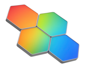 Smart light panel with modular design and app integration