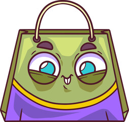 vector illustration of shopping bag