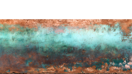 Rusted metal texture teal copper tones grunge background
