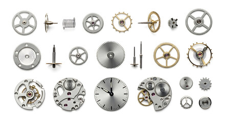 The dramatic shattering of a classic alarm clock, with gears and broken glass fragments flying, powerfully symbolizes the relentless pressure of time running out or a sudden, impactful disruption