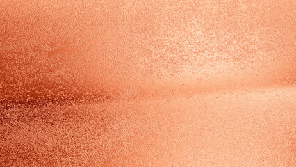 Peach plaster wall texture with soft rough surface and gradient shades, warm abstract background for design, art, and decoration.