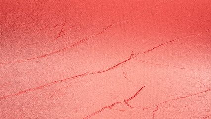 Peach plaster wall texture with soft rough surface and gradient shades, warm abstract background for design, art, and decoration.