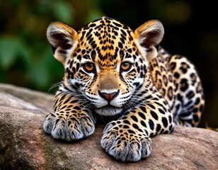 Obraz premium close up of a jaguar