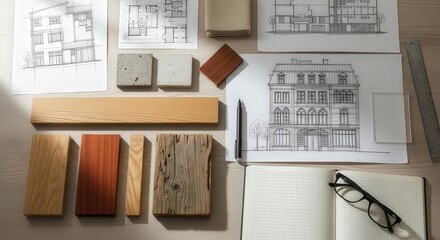 Architectural Design: Drawings, Materials, and Planning