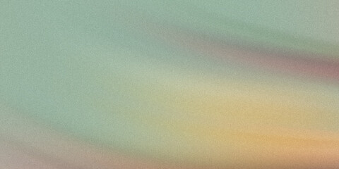 Abstract Color Gradient with Grainy Texture in Green Yellow and Pink Tones