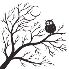 owl on tree