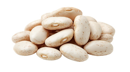 Pinto beans close up pile healthy food legume