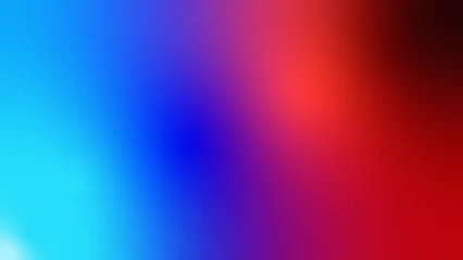 Selbstklebende Fototapeten Ombre red crimson scarlet burgundy maroon Dark blue sky navy aqua cyan teal white blend with soft ombre transition. Bright neon light glow effect. Smooth blurred mesh texture. Modern colorful backdrop   © Background & Texture