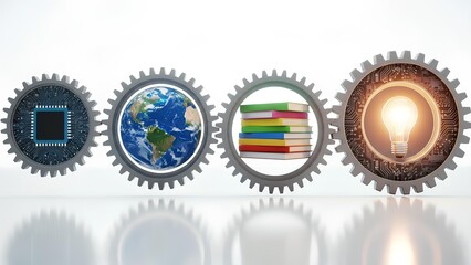 Global Technology Education and Innovation Process with Gears