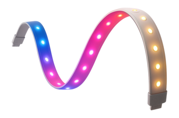 LED strip light with music sync feature