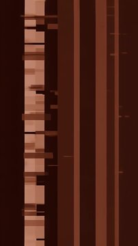 Abstract Geometric Pixelated Pattern Red Texture Background Digital Art