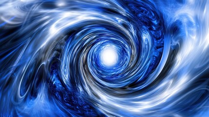 Colorful spiral tunnel effect, abstract art tech background