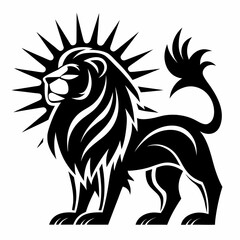lion head tattoo