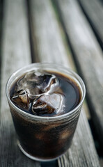 夏空とアイスコーヒー