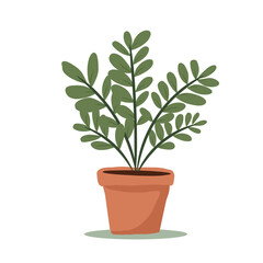 Bring a touch of nature indoors with this stylish potted plant for your home or office decor project