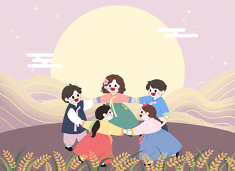 Happy Chuseok Celebration with Korean Children