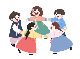  traditional korean circle dance play