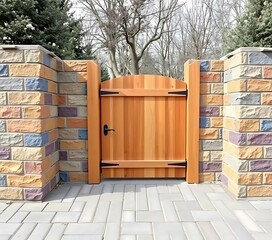 Explore beautiful wood garden gate ideas for your backyard landscape design project now