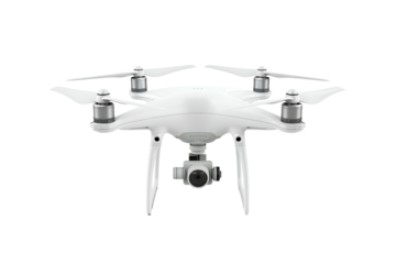 White Drone with Camera Aerial Photography Technology Innovation