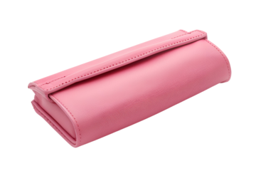 Pink Leather Clutch Bag Fashion Accessory Design