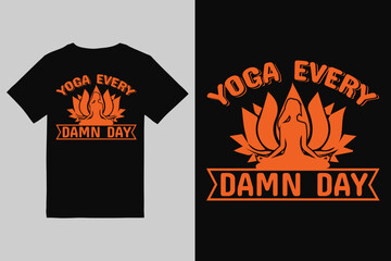 Yoga T-Shirt Design Meditation, Mindfulness & Wellness Minimal Art Collection