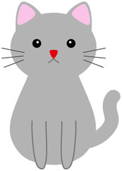 Cute animal for decorating your work sheet , card or more options 